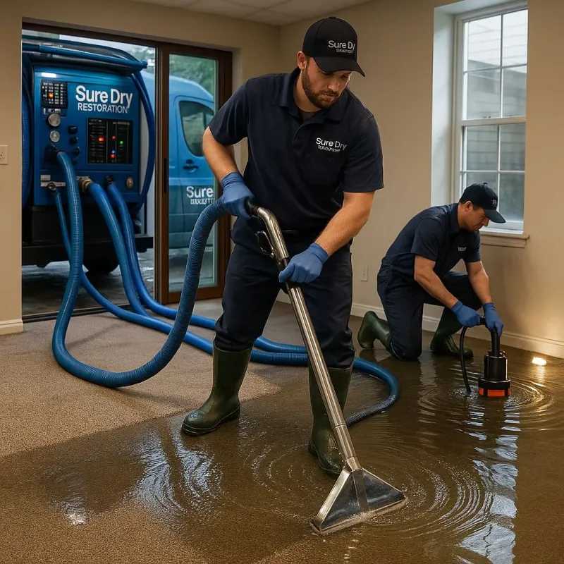 Water Extraction and Removal process in Groveville, NJ